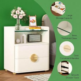 Nightstand (Color: White)